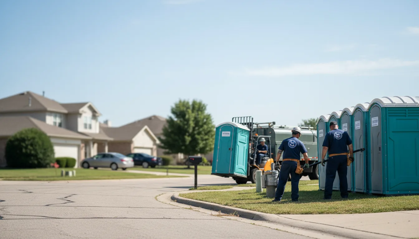 Porta Potty Rental in Van Vleck, TX near me